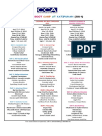 YCBC - Class Schedule With Recipes