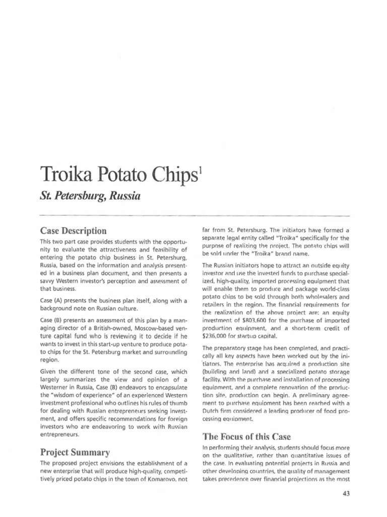 Potato chips research paper picture