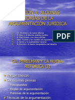 Lección 4. Algunas Teorías de La Argumentación Jurídica