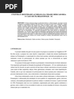 Cultura e Identidade Açoriana