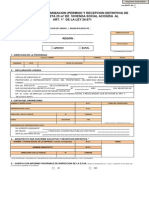 Formulario Ley 20671 para Llenar