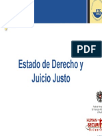 Estado de Derecho y Juicio Justo.