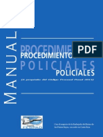 Manual de Procedimientos Policiales