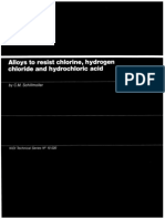 Alloys to Resist Chlorine_Hydrogen Chloride and Hydrochloric Acid