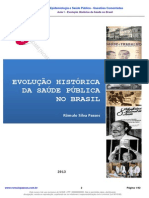 Evolução da saúde pública no Brasil