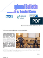 E-Bulletin: Unsent Letters Event - October 2009