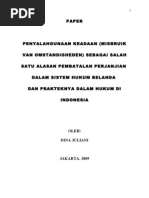 Download Penyalahgunaan Keadaan Misbruik Van Omstandigheden by dina juliani SN22607477 doc pdf