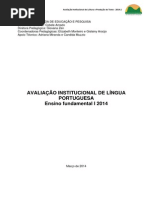 Orientações Diagnóstico i de Leitura e Produção 2014