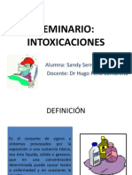 INTOXICACIONES Seminario