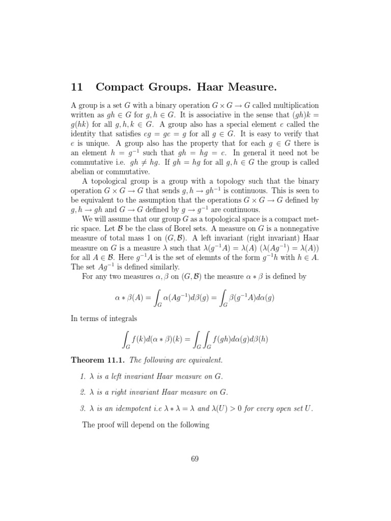 Advanced Group Theory Concepts | PDF | Group Representation | Permutation