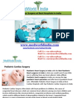 Pediatric Cardiac Surgery in India