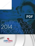 2014 Clubclass Junior Brochure - English