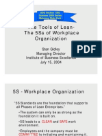 The 5Ss of Workplace Organization