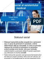 Statutul Social Al Asistentului Medical