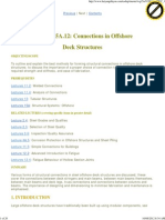 Lecture 15A.12-Connections in Offshore Deck Structures