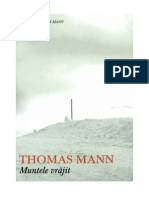 Thomas Mann - Muntele Vrajit (2.0)