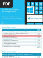 S3 Building WP8 Applications