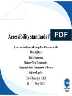 Accessibility Standards For ICTs XCompatibility Modex