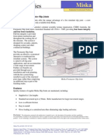 SJFR Series - Firemaster Slip Joints: Four Hours Integrity and Four Hours Insulation