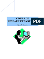 Réseaux Et Systèmes – Cours Du CNAM BORDEAUX 1999-2000