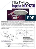 Enterprise NCC-1701 (Classic Series) Paper Model