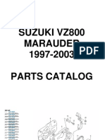 Suzuki VZ800 Marauder Parts Catalog 1997 2003