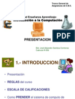 Presentacion de Introduccion A La Computacion