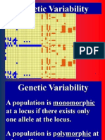 27 Genetic Variability