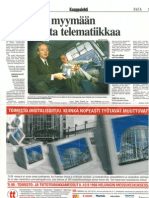 1998-09-08 Kauppalehti, Mercedes-Benz Myymään Akumiitin Telematiikkaa