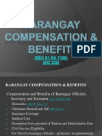 Barangay Compensation Lecture