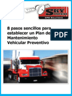 8 Pasos Sencillos para Establecer Un Plan de Mantenimiento Vehicular Preventivo