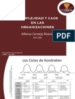 Complejidad y Caos en Las Organizaciones - Ing. Alfonso Cornejo