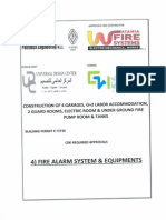 3) Fire Alarm System Documents