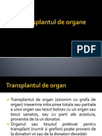 Transplant de organe