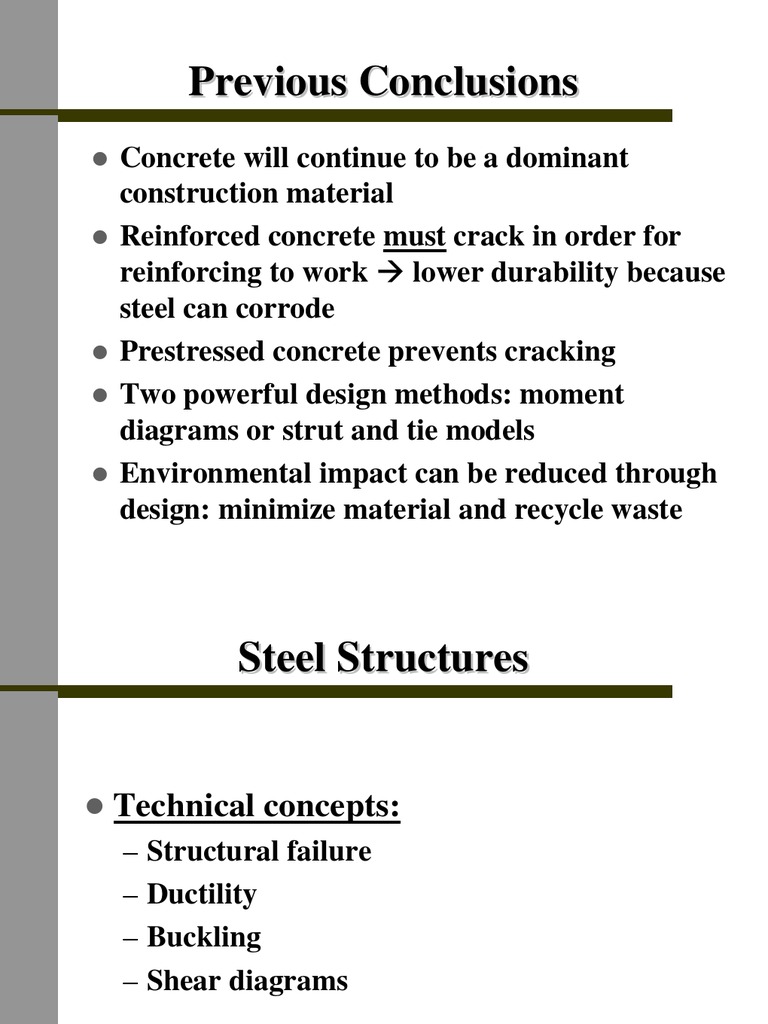 Steel and Concrete Structural Insights | PDF | Strength Of Materials ...