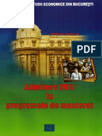 Subiecte Admitere Master ASE 2010