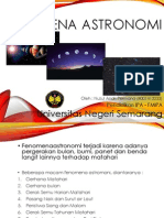 Tugas Fenomena Astronomi - Nuzul Andri Permana - 4001412033