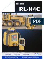 Brochure Nivel Laser Topcon Rl-h4c