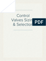 Classification and Selection of Industrial Valves