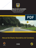 48745310 Manual de Diseno Geometrico de Carreteras