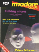 Commodore Horizons Issue 16 1985 Apr