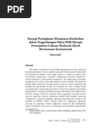 Download Strategi Peningkatan Manajemen Kurikulum dalam Pengembangan Mutu SDM Menuju Terwujudnya Lulusan Madrasah Aliyah Berwawasan Internasional by eL-Tarbawi Jurnal Pendidikan Islam SN226197478 doc pdf