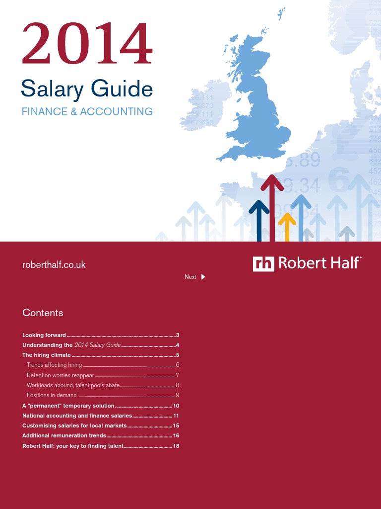 Finance Accounting Salary Guide UK PDF Employee Retention Salary