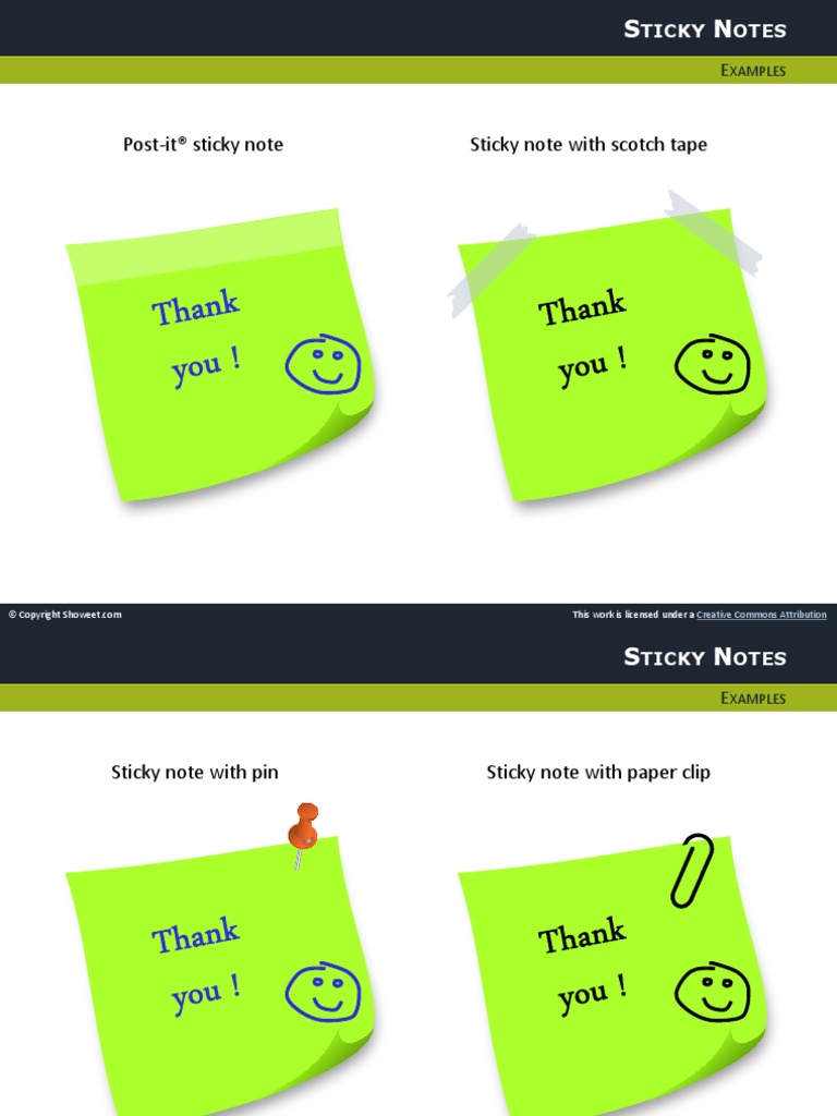 Sticky Notes PDF