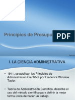 Principios de Presupuesto