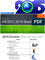 AIESEC 2015 Information Booklet