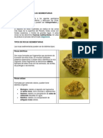 Formación de Las Rocas Sedimentarias ... Descripcion de Las Rocas