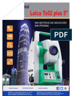 Brochure Estacion Total Leica Ts02plus 5segundos