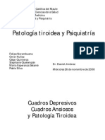 Patología tiroidea y Psiquiatría