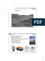 Aerial Photogrammetry: ALOS/PRISM Testfield Piemont DSM Generation